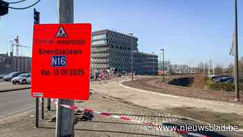 Nog weekje asfalteren en dan is nieuwe Mechelse stadsboulevard klaar: eventjes niet via N16 naar centrum