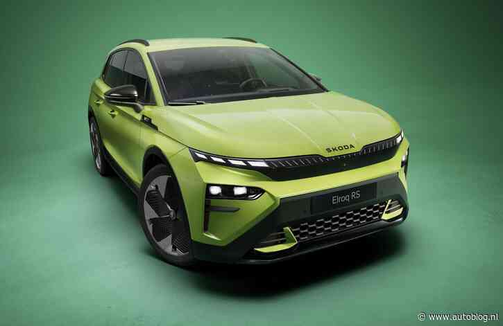 Skoda Elroq RS is de snelste Skoda ooit (voor een leuke prijs!)