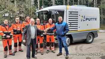 Putse technische dienst neemt nieuwe veegmachine in gebruik: "Efficiënter dan voorganger uit 2013"