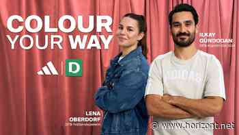 Fußball-Testimonials: Ilkay Gündoğan und Lena Oberdorf feiern Adidas und Deichmann