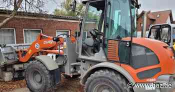 Hannover: Diebe stehlen teuren Radlader von Baustelle in Leinhausen