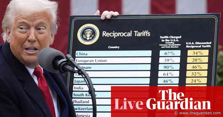 Global economy will ‘massively suffer’ from Donald Trump tariffs, Ursula von der Leyen warns – Europe live