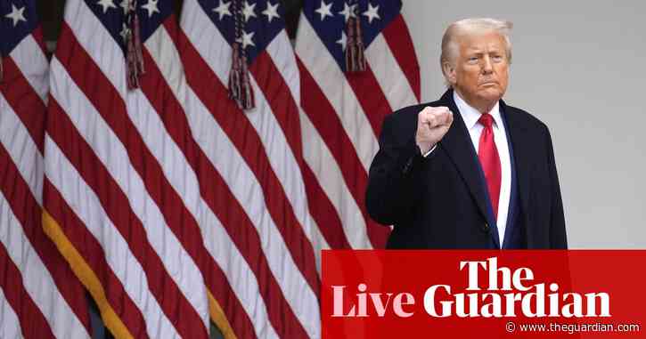 Several Republicans join Democrats to block Trump’s tariffs on Canada after he announces global tariffs – US politics live