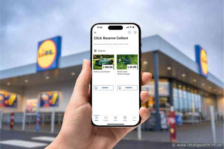 Lidl trials middle aisle click and collect scheme for loyalty programme members
