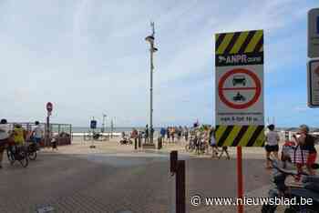 Wie zich voortaan op zeedijk waagt zonder vergunning, riskeert GAS-boete dankzij ANPR-camera’s