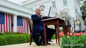 Trump lässt seine Zollsätze mit bestimmter Formel errechnen