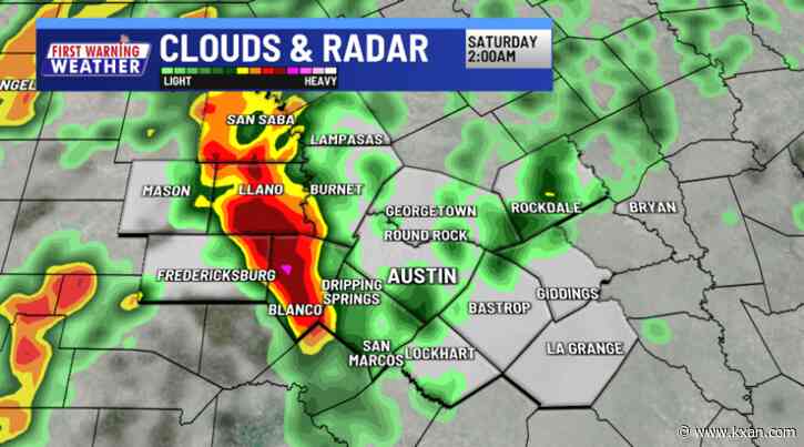 Isolated rain and storms today, stormiest weather to come