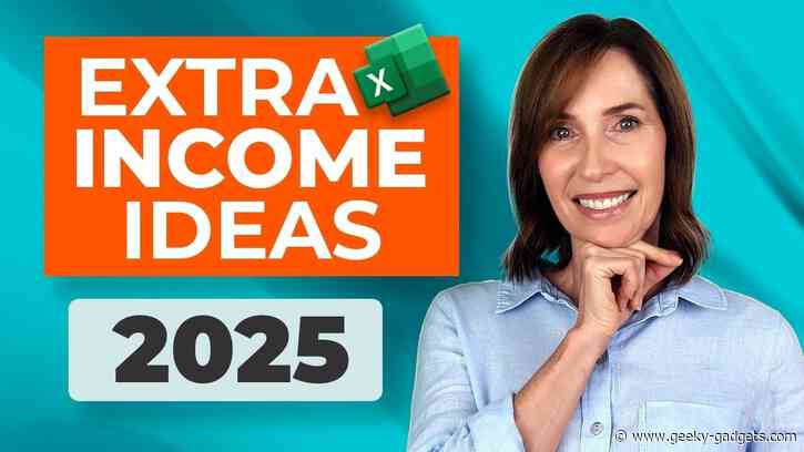 Turn Spreadsheet Skills into Cash : Excel Income Ideas for 2025