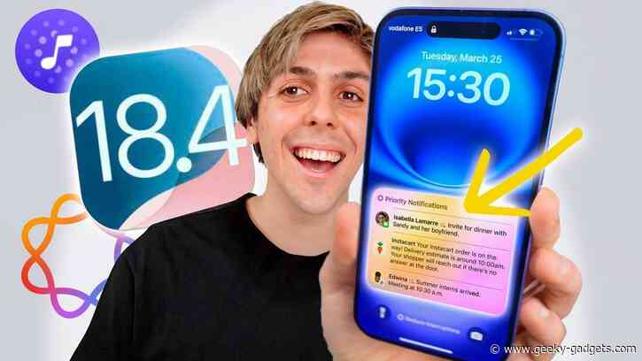 iOS 18.4: Discover 30 Must-Have New Features & Changes