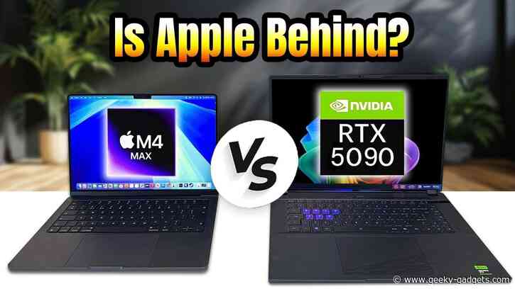 RTX 5090 vs M4 Max MacBook Pro: You WON’T BELIEVE the Results!