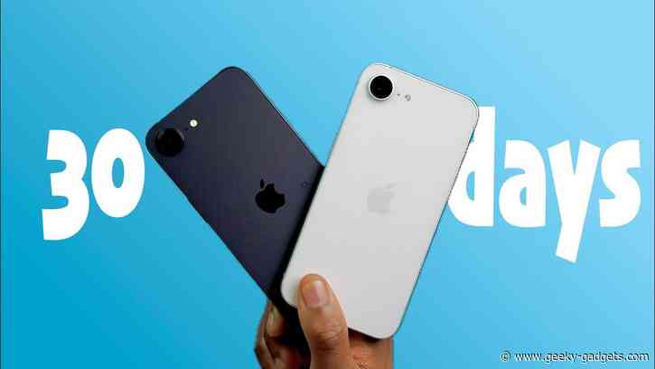 iPhone 16e: 30 Days Later – How Does It HOLD UP?