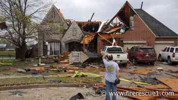 Violent storms hit South, Midwest states killing 3, collapsing warehouse