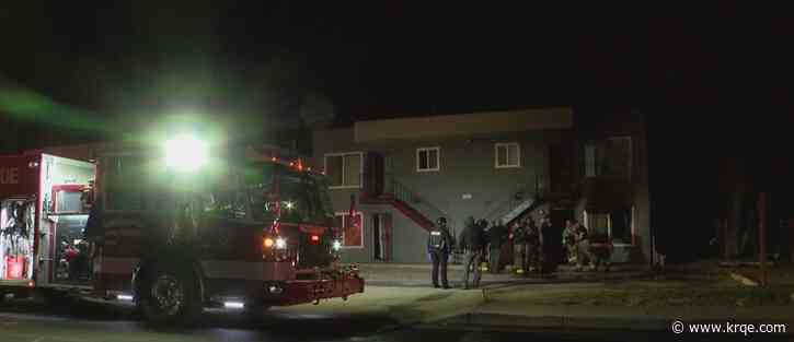 One person dead and two injured in structure fire in northeast Albuquerque
