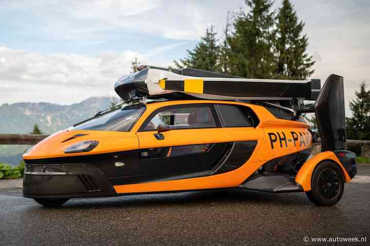 Nederlandse vliegende auto stap dichterbij het luchtruim