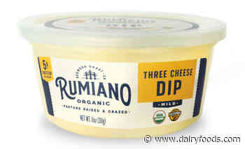 Rumiano Cheese Co. enters new segment with organic cheese dips