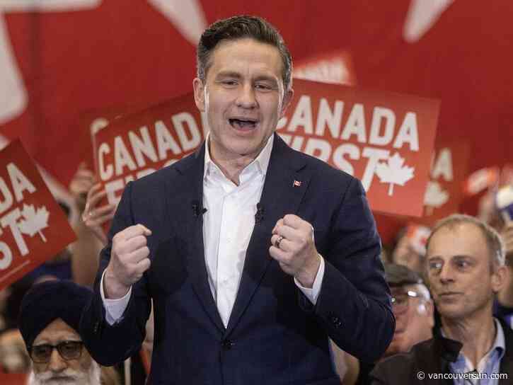 Federal election poll: Pierre Poilievre's Conservatives have a gender gap problem in B.C.