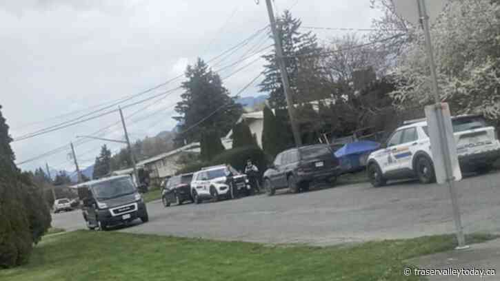 Chilliwack RCMP attend Windsor Street home amid criminal code investigation