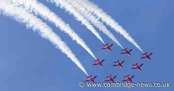 Red Arrows coming to Cambridgeshire as part of 2025 schedule - where are they today?