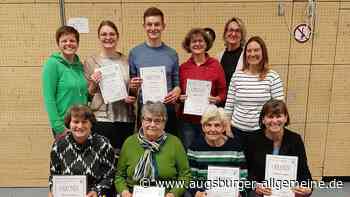Ehrungen für langjährige Mitgliedschaft