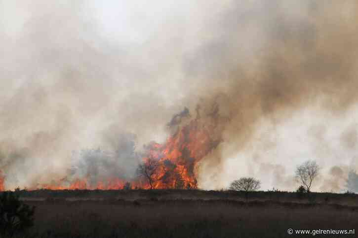 UPDATE: NL-Alert voor grote natuurbrand: “Sluit ramen en deuren”
