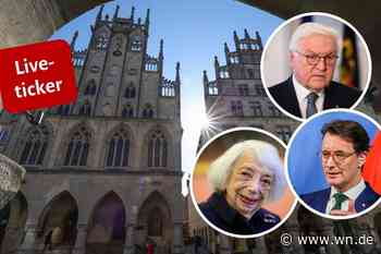 Friedenskonferenz in Münster mit Steinmeier, Wüst und Friedländer