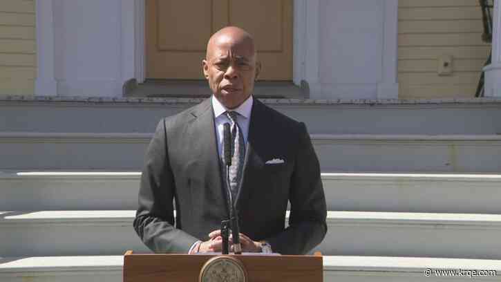 NYC Mayor Eric Adams to run as independent in mayoral election