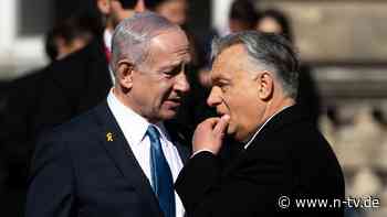 Abkehr vom Strafgerichtshofs: Netanjahu lobt "mutige und prinzipienfeste Haltung" Orbans