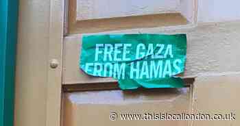 Community centre vandalised and accused of 'supporting terrorism'