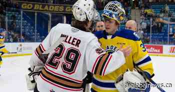 Saskatoon Blades eliminated from WHL playoffs, swept in four games by Calgary