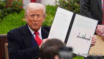 Fact-checking Donald Trump's claims about Canada in his global tariff speech