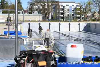 Bünder Freibad rüstet sich für Saisonstart