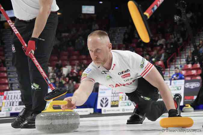 Canada rolls to comfortable win over China at world men’s curling playdowns
