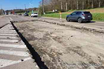 Aanpassing signalisatie en verkeersregeling werken Staatsbaan: “Nu nog volwaardge fietspaden”