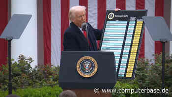 Nvidia, Apple, Microsoft & mehr: US-Tech-Aktien brechen nach Trump-Zöllen ein