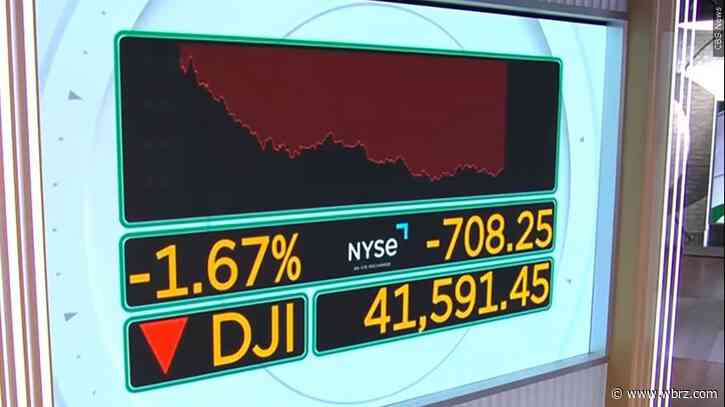 Dow drops 1,200 as US stocks lead worldwide sell-off after Trump's tariffs ignite a COVID-like shock