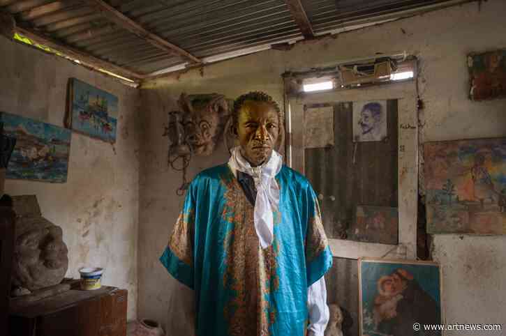 Sculptor Ti Pèlen, Known Figure in Haitian Arts Collective, Dies at 66