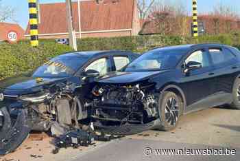 Veel schade bij ongeval met elektrische voertuigen