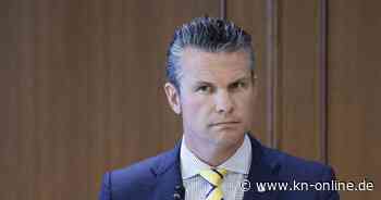 Pete Hegseth: Pentagon startet interne Ermittlungen wegen Kriegschat-Affäre