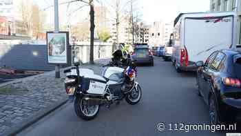 Ongeval tussen drie voertuigen op de Eendrachtskade