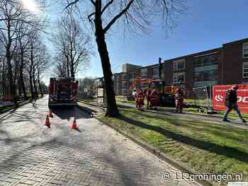 Gaslekkage Borgweg in Uithuizen