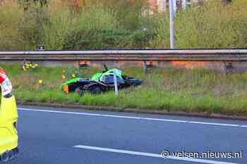 Motorrijder gewond bij ongeval op Westelijke Randweg