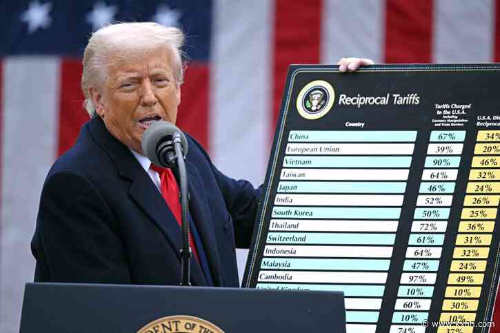 MAP: What are President Trump's new tariffs in each country?