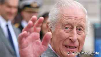 Kreidebleich mit schlohweißem Haar: König Charles wirkt um Jahre gealtert
