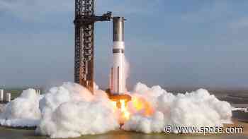 SpaceX fires up used Super Heavy booster ahead of 9th Starship test flight (photos, videos)