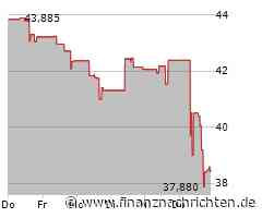 Investoren meiden heute die Corning-Aktie: Kurs gibt deutlich nach (38,4019 €)