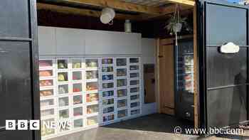 Vending machines sell farm shop goods out of hours