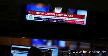 Börsen-Beben wegen Trumps Zöllen: Wall Street mit größten Verlusten seit 2020
