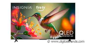 This 55-inch Insignia 4K QLED TV is only $260 today — 35% off