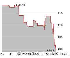 Kurs fällt um 8,56 Prozent: Aktie von Nucor unter Druck (102,0362 €)