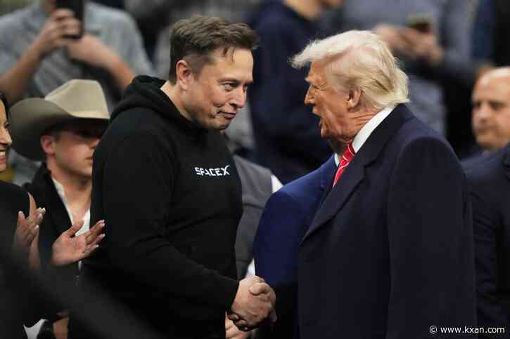 Trump says Musk will probably leave in 'a few months'